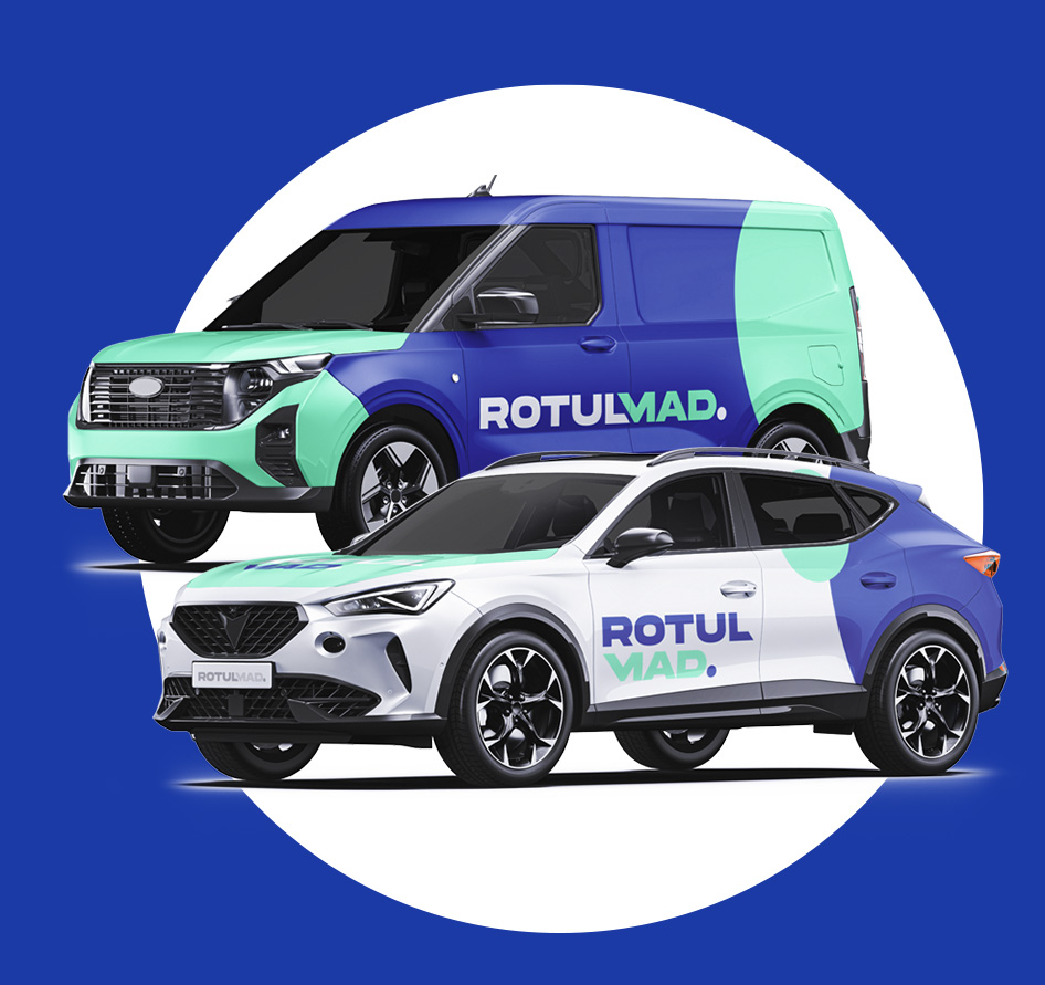 Rotulación flotas de vehículos