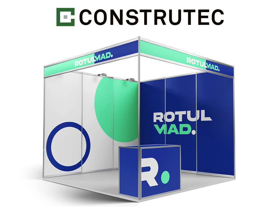 Rotulación de Stands en Construtec