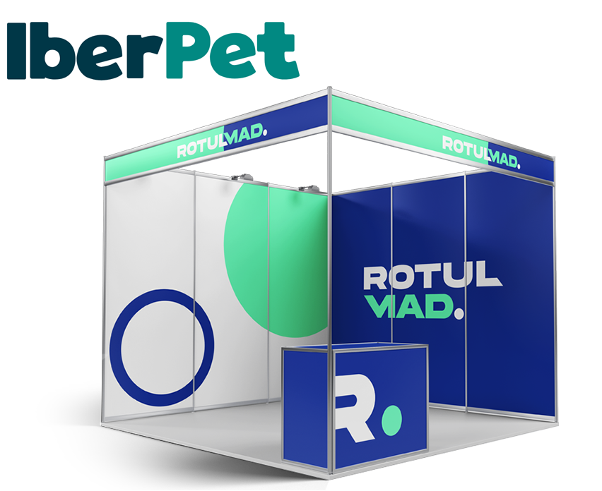 Rotulación de Stands en Iberpet Rotulación de Stands en Iberpet