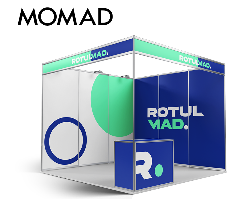 Rotulación de Stands en MOMAD