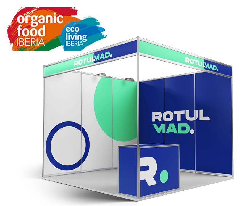 Rotulación de Stands en Organic Food Iberia