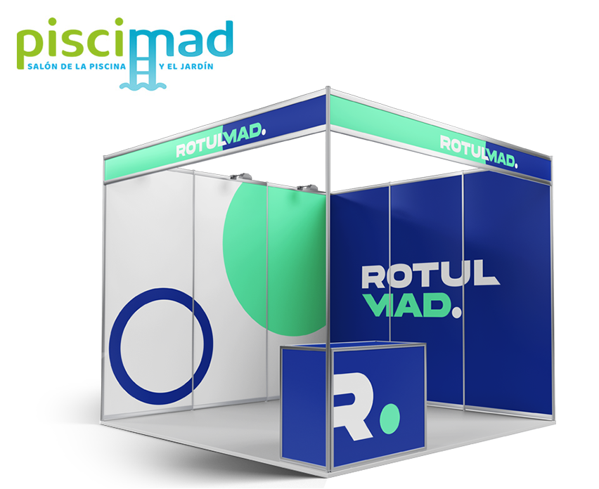 Rotulación de Stands en Piscimad