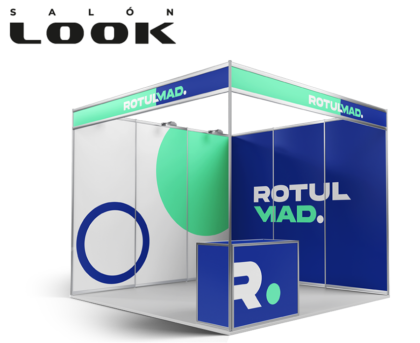 Rotulación de Stands en Salón Look