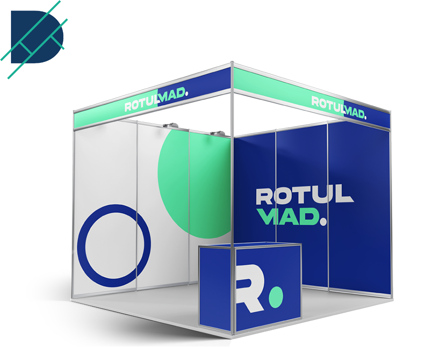 Rotulación de Stands en The District Show